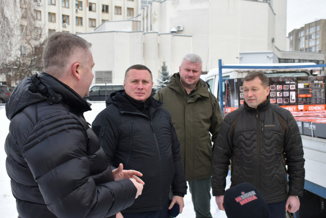 Військовим Волині передали 30 генераторів