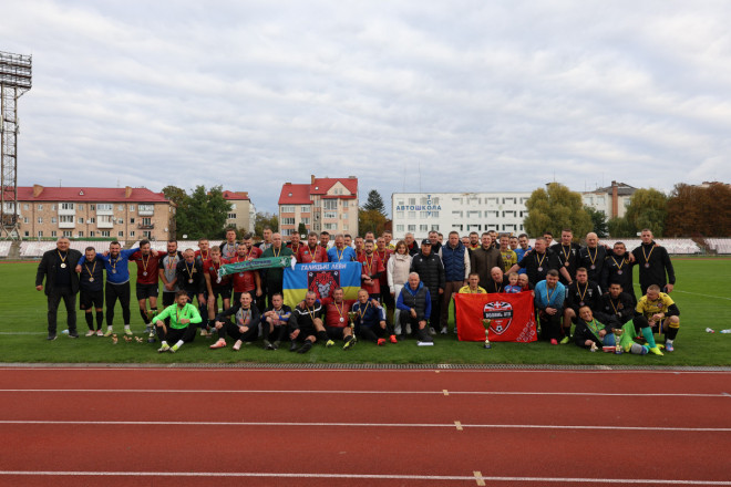 «Кубок побратимів»: в області провели футбольний турнір серед ветеранів