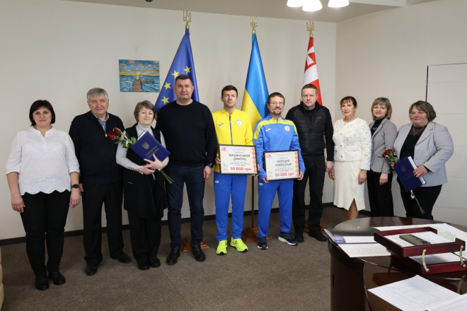 Керівники області відзначили волинських спортсменів-дефлімпійців