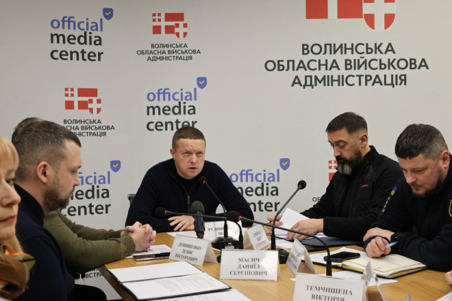 Начальник Волинської ОВА провів позачергове засідання регіональної комісії з питань ТЕБ та НС