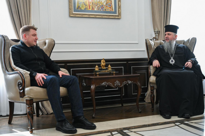 Заступник голови ОДА Тарас Шкітер зустрівся із Предстоятелем ПЦУ