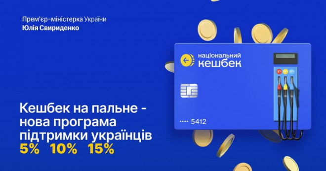 З  20 березня в Україні почала діяти програма кешбеку на пальне