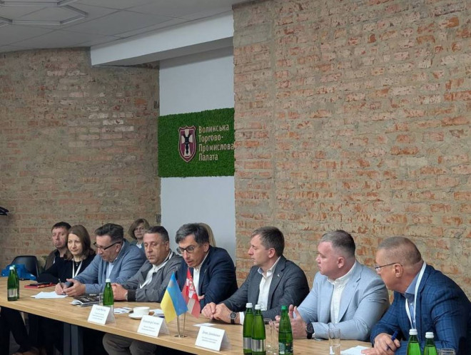 Волинь розвиває ділове партнерство з німецьким бізнесом: в області прийняли бізнес-місію з Котбуса