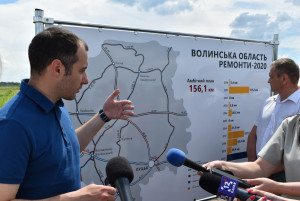 Волинську область відвідав голова Державного агентства автомобільних доріг України Олександр Кубраков - Фото 1